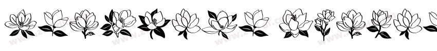 magnolia Regular字体转换